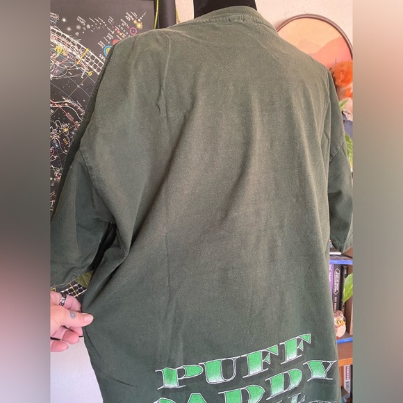 VTG 95’ Puff Daddy “It’s all about the Benjamin’s” double sided Tee Shirt. Rare. - Picture 8 of 10